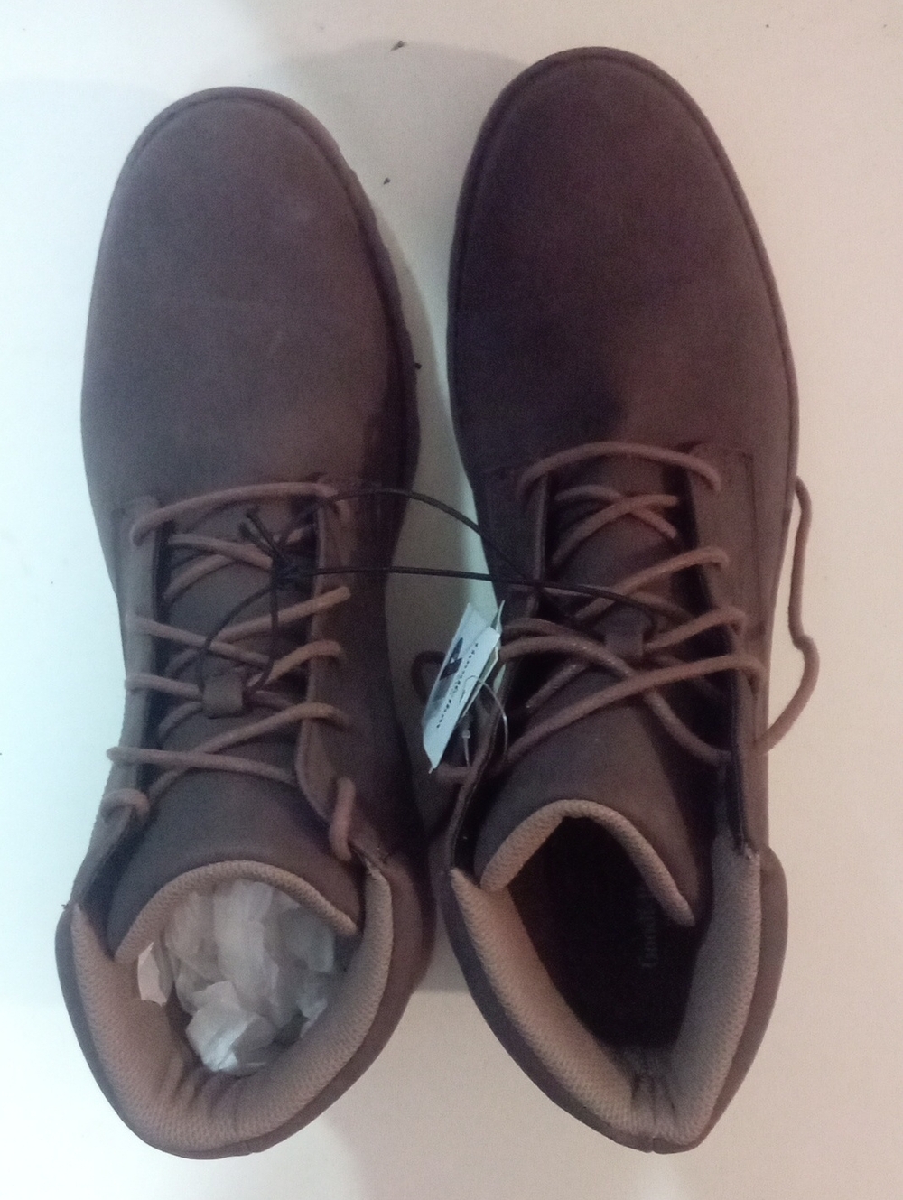 Goodfellow Men's Brown Casual Lace-Up Boots Sz 13 NWT $60 Maynard Memory Foam